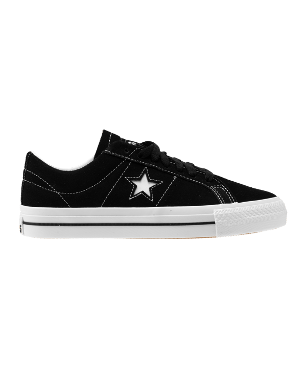 Converse One Star Pro Ox Schwarz - schwarz