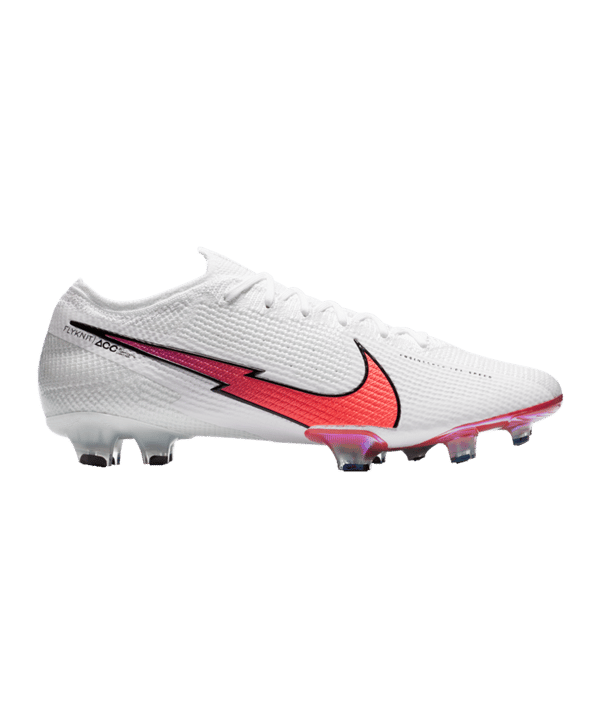 Nike Mercurial Vapor XIII Flash Crimson Elite FG Weiss F163 - weiss