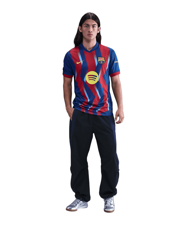 Nike FC Barcelona 4th Trikot 2025/2026 Blau F432 - blau