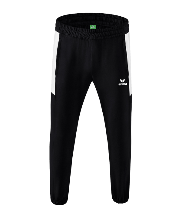Erima Team Präsentationshose Schwarz Weiss - schwarz