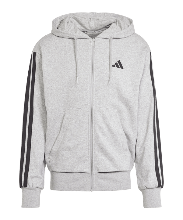 adidas Future Icons Kapuzenjacke Grau - grau