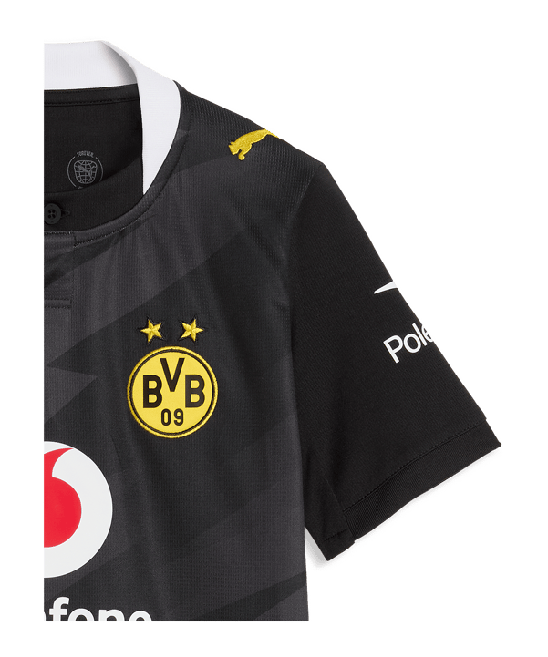 PUMA Borussia Dortmund Replica Maillot Away 2026/2027 Enfants Noir C18 - noir