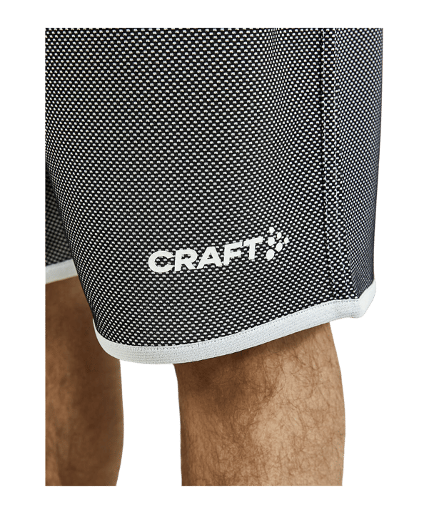 Craft Progress Reversible Basket Short Schwarz - schwarz