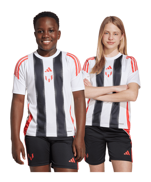 adidas Messi Trikot Kids Weiß - weiss