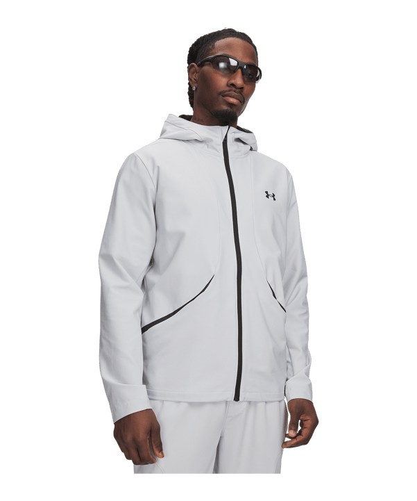 Under Armour Unstoppable Woven Jacke Grau F014