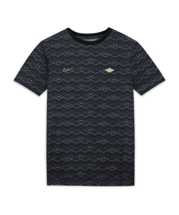 Nike Kylian Mbappe T-Shirt Kids Schwarz F010 - schwarz