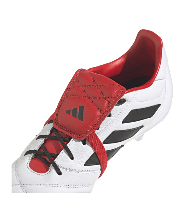 adidas COPA Gloro FG Weiss Rot Schwarz - weiss