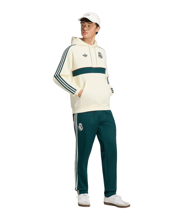 adidas Real Madrid Originals Hoody Beige - beige
