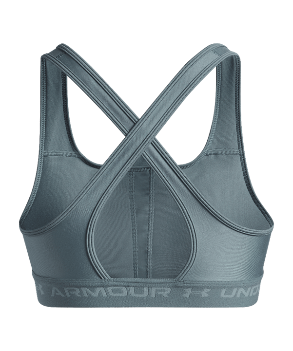 Under Armour Crossback Mid Brassière de sport Femmes Bleu C587 - bleu
