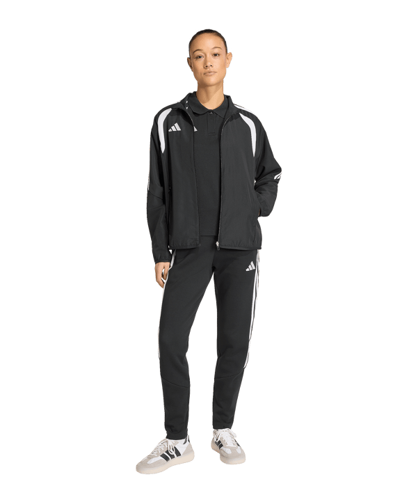 adidas Tiro 26 League Polo Damen Schwarz - schwarz
