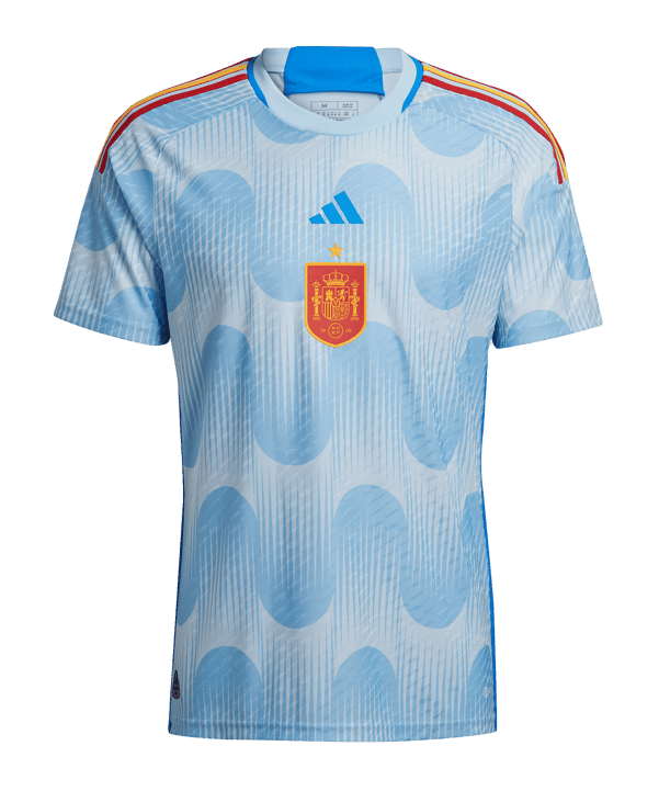 adidas Spanien Auth. Trikot Away WM 2022 Blau - blau
