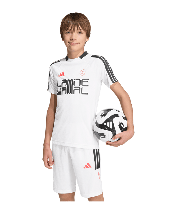 adidas Originals Lamine Yamal Trainingsshirt Kids Weiß - weiss