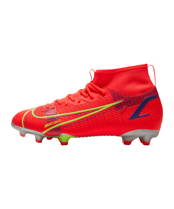 Nike Jr Mercurial Superfly VIII Spectrum Academy FG/MG Kids Rot F600 - rot