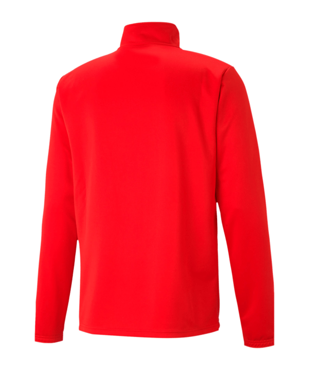 PUMA teamRISE HalfZip Sweatshirt Rot F01 - rot
