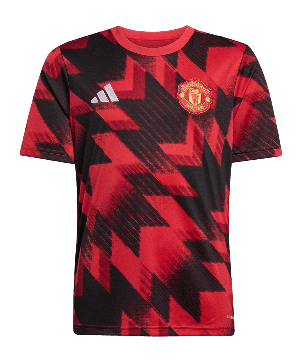 adidas Manchester United Fan Trikot Kids Rot - rot