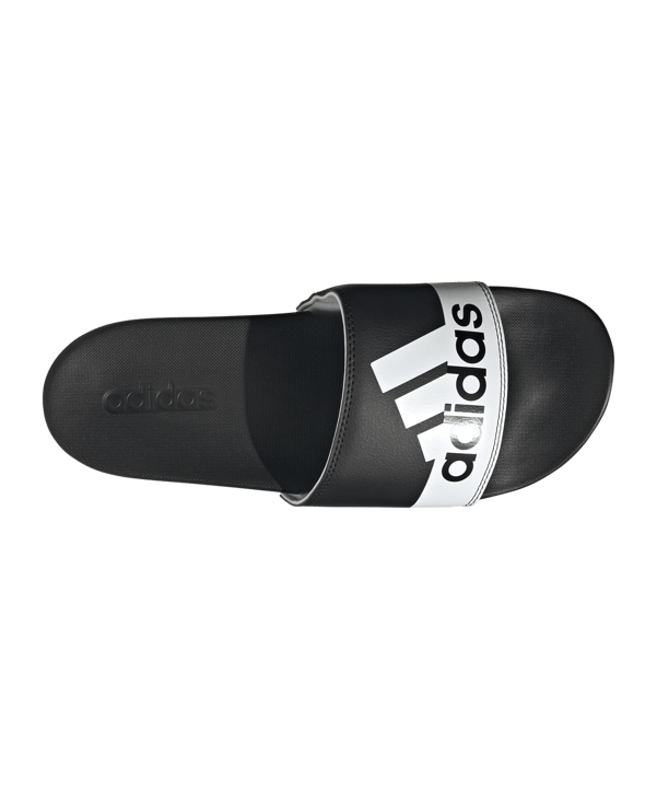 adidas Adilette Comfort Schwarz Weiss - schwarz