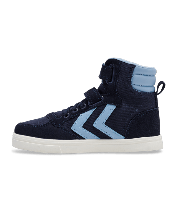 Hummel Slimmer Stadil High Sneaker Kids Schwarz F1009 - schwarz