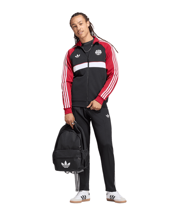 adidas Originals Eintracht Frankfurt FC Jacke Schwarz - schwarz