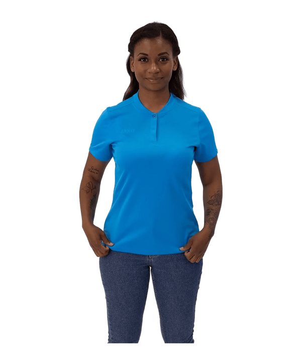 JAKO Prestige Polo Donna Blu C89 - blu