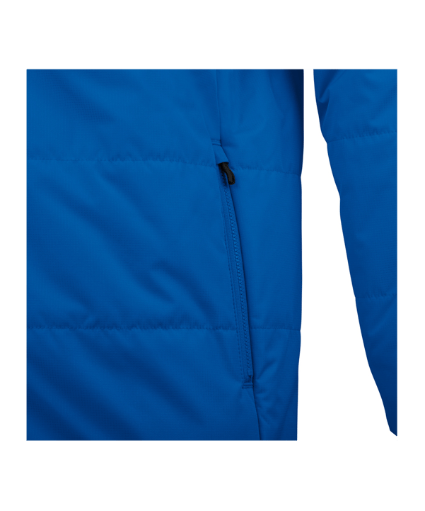 JAKO Team Coach Kapuzenjacke Kids Blau F400 - blau
