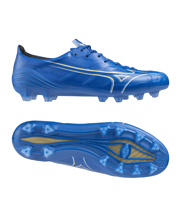 Mizuno Alpha Made in Japan FG Mugen Blau Weiss F27 - blau