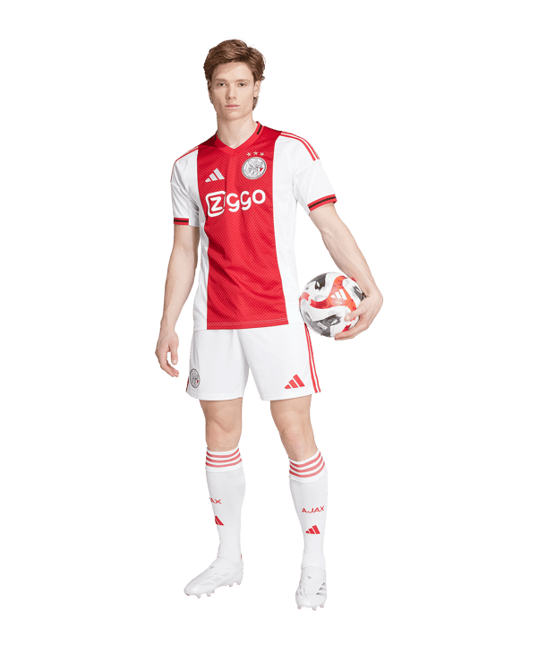 adidas Ajax Amsterdam Trikot Home 2025/2026 Weiß - weiss