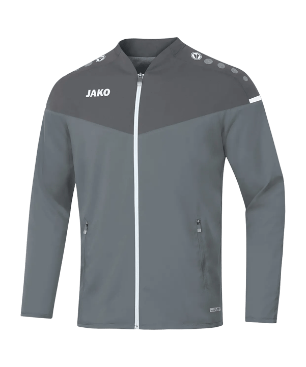 JAKO Champ 2.0 Veste de présentation Gris C040 - gris