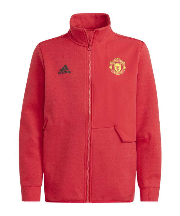 adidas Manchester United Anthemjacke Kids Rot - rot
