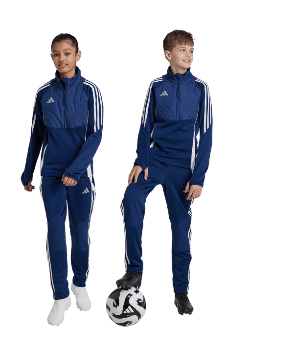 adidas Tiro 24 Trainingshose Kids Blau - blau