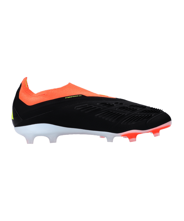 adidas Predator Elite LL FG Solar Energy Kids Schwarz Weiss Rot - schwarz