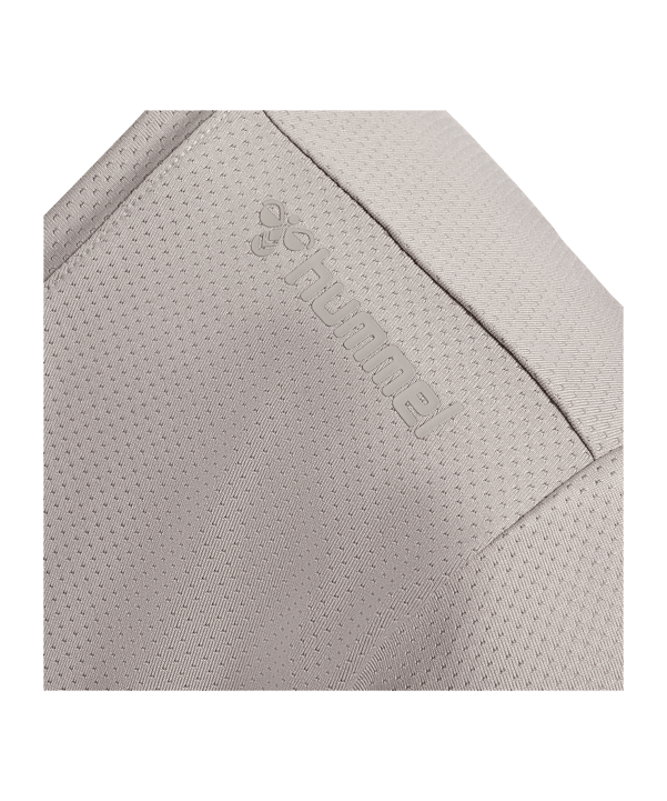 Hummel Mt Aura Mesh T-Shirt Damen Grau F2540 - grau