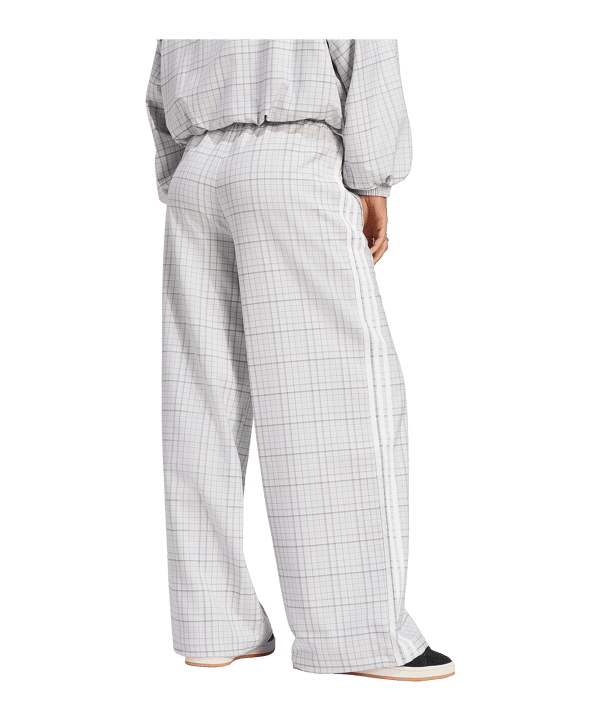 adidas Originals Loose Check Track Manguera Donna Grigio - grigio