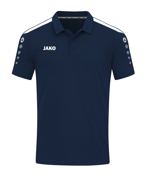 JAKO Power Poloshirt Kids Blau F900 - blau