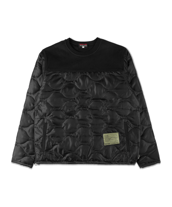 Babylon LA Quilted Sweatshirt Schwarz - schwarz