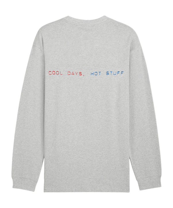 PUMA Graphics Cool Day Hot Stuff T-Shirt Grau F04 - grau