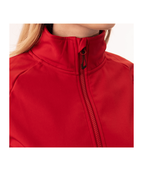 JAKO Team Giacca softshell Donna Rosso C11 - rosso