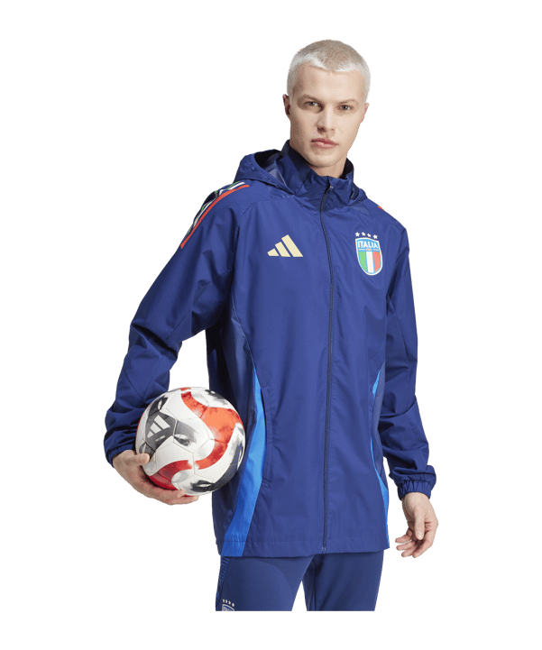 adidas Italia K-Way Blu - blu