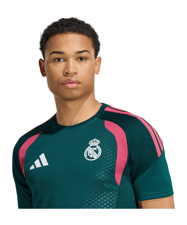 adidas Real Madrid Tiro26 Competition Maglietta da Allenamento Verde - verde