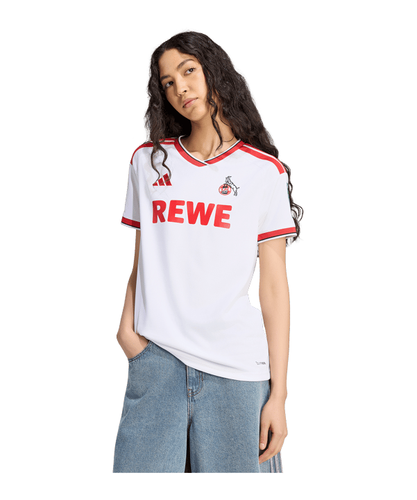 adidas 1. FC Köln Maillot Home 2026/2027 Femmes Blanc - blanc