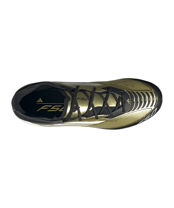 adidas F50 Elite FG Messi Triunfo Dorado Kids Gold Weiss - gold