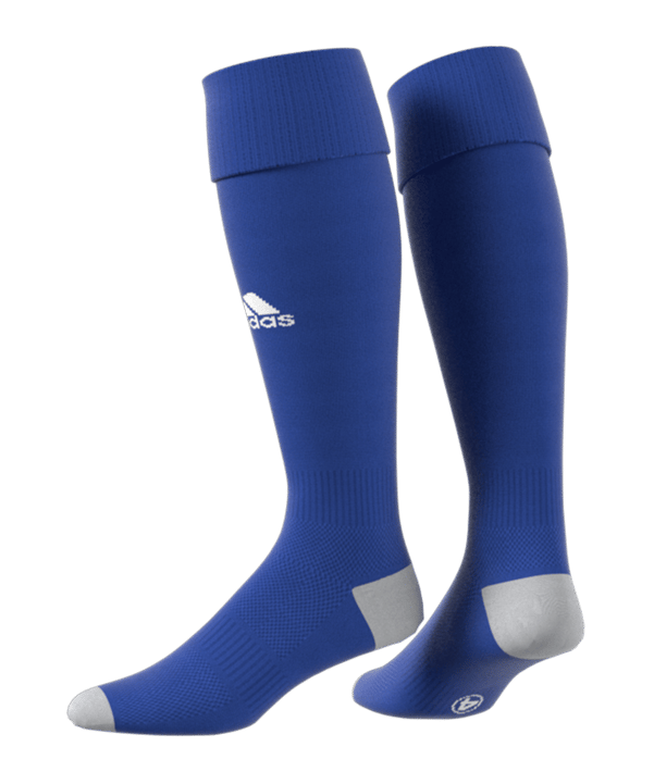 adidas Milano 16 Stutzenstrumpf Blau Weiss - blau