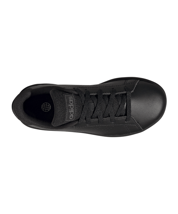 adidas Advantage Lifestyle Court Lace Schwarz - schwarz