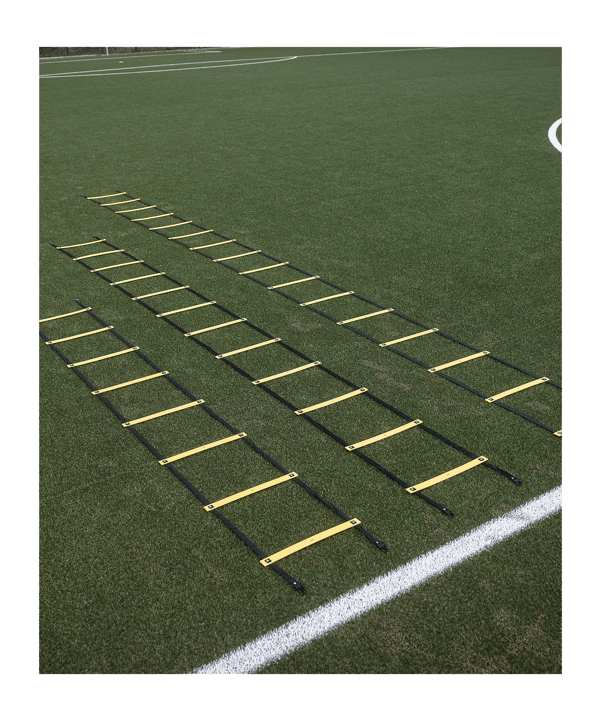 Cawila ACADEMY Koordinationsleiter 6m inkl. Tasche | fixierte Sprossen ohne Verrutschen - gelb