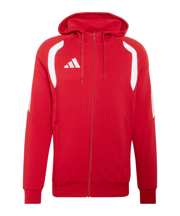 adidas Tiro 26 League Kapuzenjacke Rot - rot