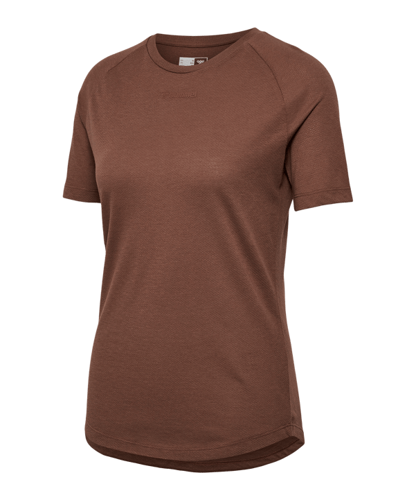 Hummel Mt Vanja T-Shirt Damen Braun F8040 - braun