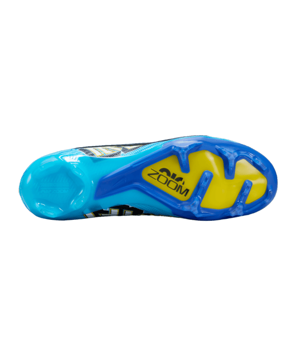 Nike Air Zoom Mecurial Superfly IX Elite FG Mbappe Signature Blau F400 - blau