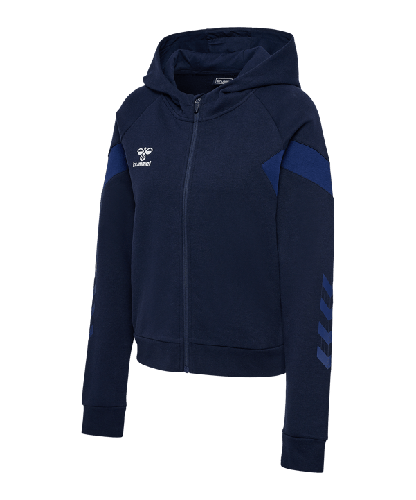 Hummel TRAVEL Kapuzenjacke Damen Blau F7026 - blau