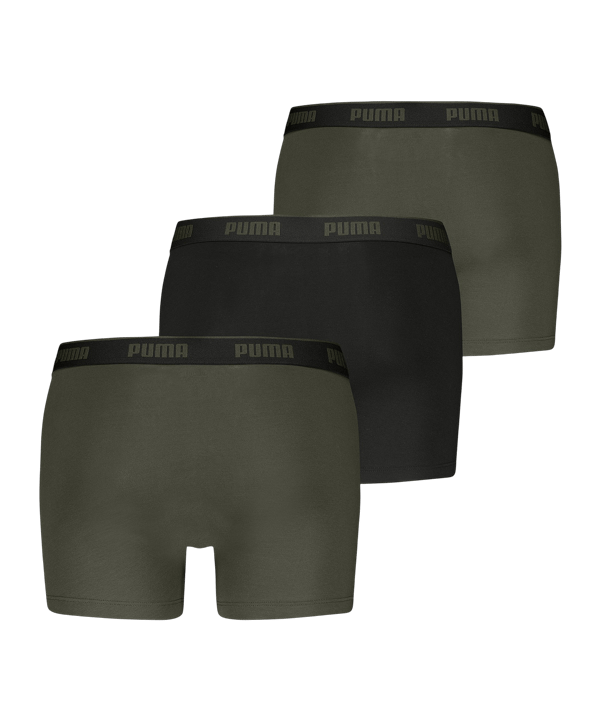 PUMA EVERYDAY BASIC 3er Pack Caleçon boxer Bleu C003 - bleu