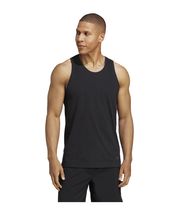 adidas Yoga Training Tank Top Black - schwarz