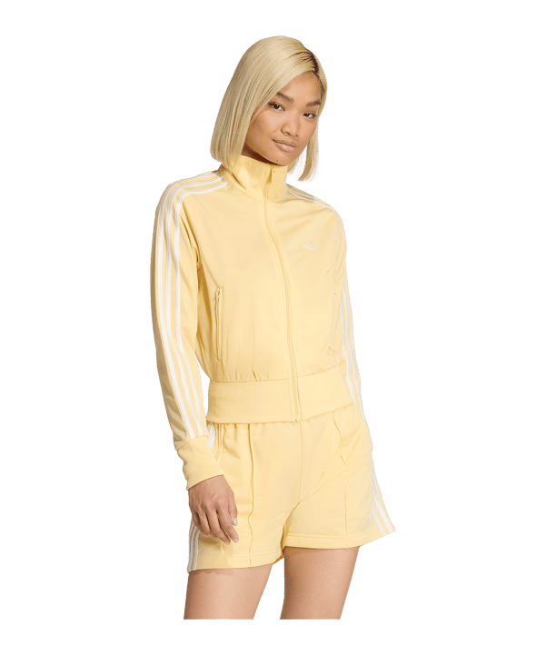 adidas Originals Firebird Classic Track Top Jacke Damen Weiß - weiss